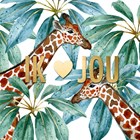 CLA ik hou van jou met jungle giraffen